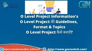 O Level Project direct candidate kaise Submit kar sakte hai|GIITM