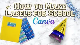How To Make Custom Labels For School Without A Cutter