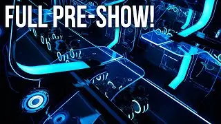 Tron Lightcycle Power Run Full Queue Video - Shanghai Disney