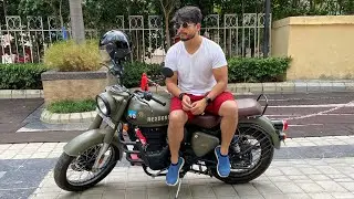 Classic 350 next gen marsh grey #short #shorts #shortvideo #bullet #royalenfield  #travel