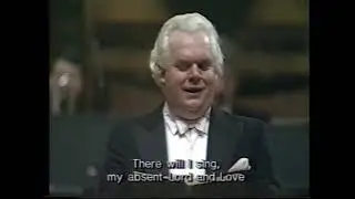 Kenneth Woollam sings Take Me Away from The Dream Of Gerontius.