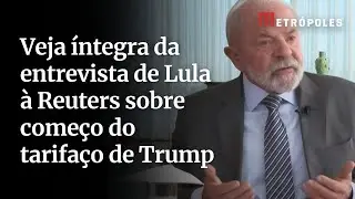 Veja &iacute;ntegra da entrevista de Lula &agrave; Reuters sobre come&ccedil;o do tarifa&ccedil;o de Trump