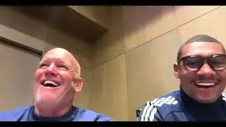 John Dobson and Damian Willemse ahead of the Champions Cup clash vs Harlequins at Twickenham Stoop