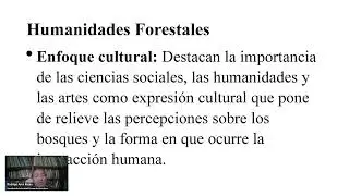 HUMANIDADES AMBIENTALES  ECOL&Oacute;GICA Y FORESTALES con el Dr  Rodrigo Arce Rojas