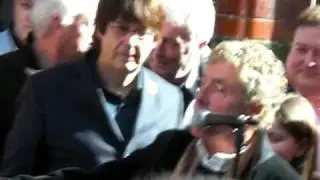 Keith Moon (The Who) Blue Heritage Plaque unveiling by Roger Daltrey, London 2009