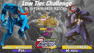 Marvel vs Capcom 2 (PS4) VENOM MIRROR SET: MAHVEL_WARRIOR_R vs PUIGJANER2 Ft 10 :.12.12.25 🔥🔥🔥 #PSN