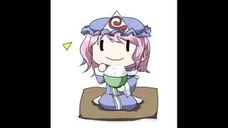 [Touhou Meme] Yuyuko Eats Rice for 15 Seconds