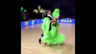 Медленный фокстрот / Милёхин Матвей и Агеева Маргарита (Заславль) &mdash; Lida Open 2023 бальные танцы