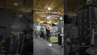 How to do Cable Flys for Upper Chest