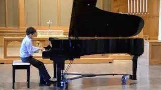 Benjamin Park (10) - Mozart Piano Sonata in F Major K. 332, 1st Movement - Allegro