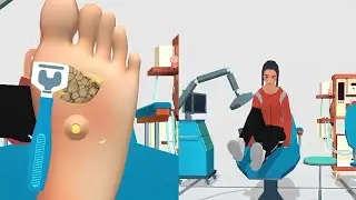 Foot Clinic Max Levels Gameplay 🎯🎮 #gameplay#footclinic