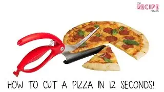 How to cut a pizza in 12 seconds!