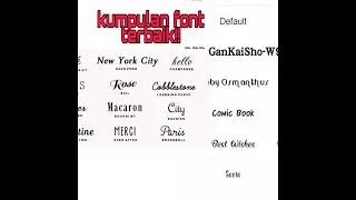 🔵Cara mengganti font di hp vivo(All vivo) || Nanda Ms