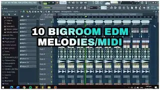 10 Bigroom EDM Melodies | KEVU, SaberZ, TBR vibes + samples & presets 2022