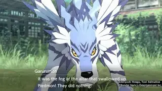 Akiharu and Garurumon Rekindle Their Friendship - Digimon Survive