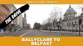 Driving Ballyclare to Belfast with 4K GoPro Hero 9 TimeWarp