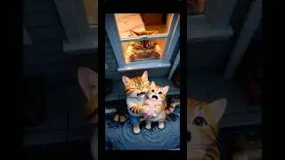 😿🐱CAT Family Story- Part 2😥🐈&zwj;⬛🐈&zwj;⬛ Another part???            #shorts #funny #viral #cat