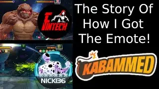 This Is The Story Of How I Got The Kabammed Emote! | Marvel Contest Of Champions