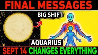 AQUARIUS ♒ Powerful Energy Shift 🌌 Starts TONIGHT & Transforms You by Tomorrow! ⚡ September 13&ndash;14
