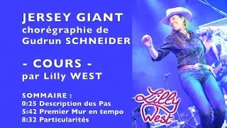 [COURS] JERSEY GIANT de Gudrun SCHNEIDER, enseign&eacute;e par Lilly WEST