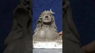 ADI YOGI MAKING WITH CLAY #behind #satisfying #diy#clay#quick#mini#join#like #can #sures@ArjunArts