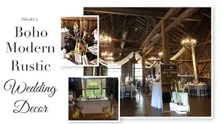 Modern Rustic Boho Wedding Decor