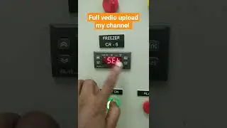 cold storage thermostat temperature set full vedio upload my channel #viralvideo #inshot #vlog #vir
