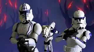 The Clone Wars Umbara Recreate Battle Scene Stop Motion