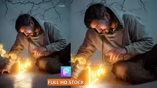 Saarvendra New Love Always Hurts Concept Photo editing |Saarvendra photo editing in PicsArt Tutorial