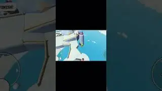 New epic trick 🔥🥶 in icy heights.