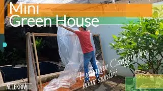 Cara Membuat Mini Greenhouse Murah, Sistem Mist Kabut Otomatis Gunakan Wifi Buat Pemula