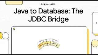 Java Week 11: Java to Database The JDBC Bridge