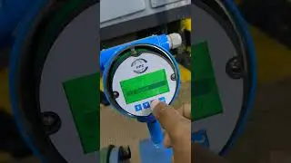 Water flow meter|UPC|Modbus communication setting|