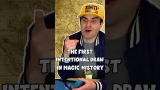 The First Intentional Draw in Magic: The Gathering History
