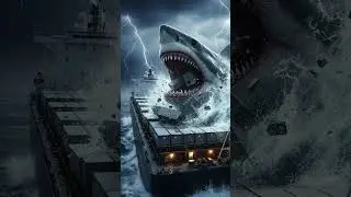 Shark evaluation 1 vs 100 #mutation #shark #transformation #edit #animals #megashark