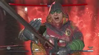 Injustice 2 father VS son, Batman VS Robin 3 battles