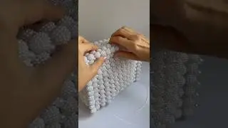 white berry bead's bag tutorial|Buble beads with pearls #bagslovers #handmade #bagsworld #fashion