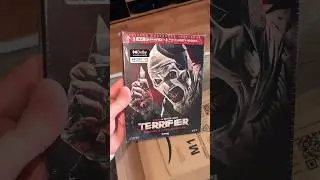 J'ai Re&ccedil;u Le Coffret Collector Terrifier 🎃 #horror #film #bluray4k