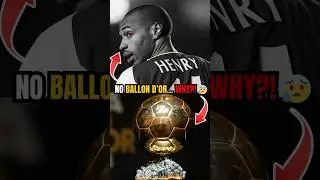 Why Thierry Henry never won the Ballon d&rsquo;Or&hellip; even with 24 goals and 20 assists.😰💔