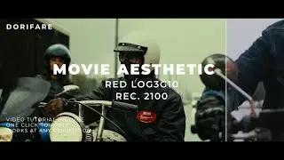 LUTS MOVIE AESTHETIC RED LOG3G10 REC.2100