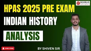 HPAS 2025 | Indian History | Complete Analysis | Nimbus Academy #has #hpas #answerkey