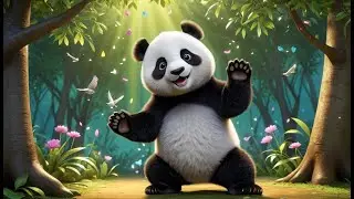 Panda Bear, Panda Bear, Twirl Around! | Fun Dance Song for Kids | Twirling Panda Rhyme for Toddlers