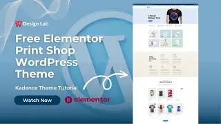 Print Shop WordPress Theme | Kadence Theme Tutorial