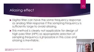 IIR filter Design I