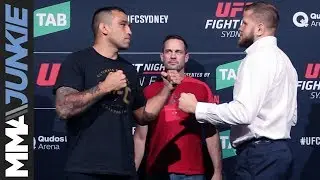 UFC Fight Night 121 media day face-offs