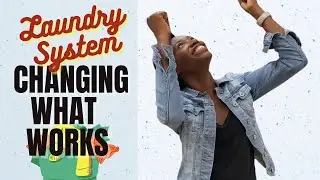 *New* Laundry System 2022 || Changing up the Laundry Routine || From Daily to Weekly