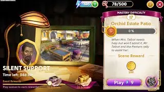 June's Journey Secrets 34 Scene 17 Orchid Estate Patio Word Mode 4K ULTRA HD