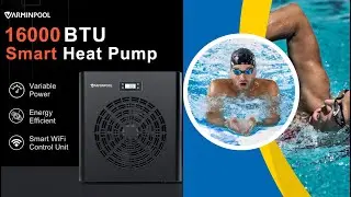 VARMINPOOL 16000 BTU Pool Heat Pump: Smart Efficient & Effortless