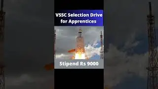 VSSC Selection Drive for Apprentices #isro #career #jobs