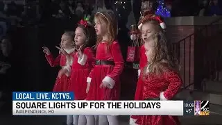 Hallmark movie actors help light up Independence Square